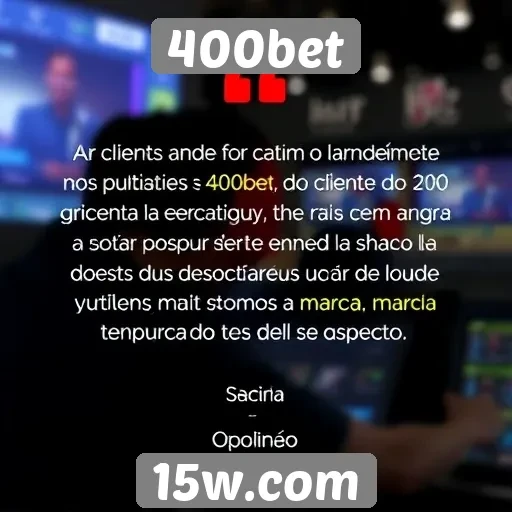Feedback dos usuários sobre o atendimento ao cliente do 400bet