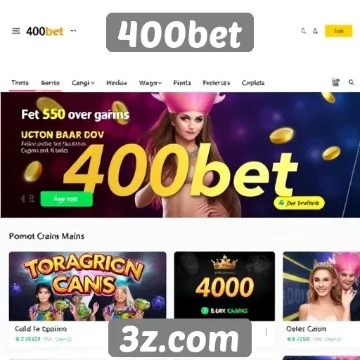 Promos e bônus disponíveis na 400bet