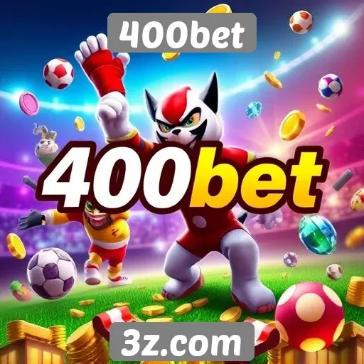 Variedade de jogos disponíveis na plataforma 400bet